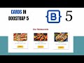 How to make responsive card using bootstrap | Responsive Cards in Bootstrap 5
