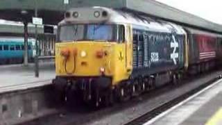 50031 at Cardiff on the 10:55 to Fishguard Harbour,29.07.06