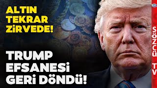 Donald Trump Koltuğa Oturdu Altın Zirveye Uçtu! Tam Altın Çeyrek Altın Gram Altın Fiyatları...