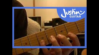 Minimum Movement Exercise (Guitar Lesson TE-004) How to play