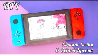 How to make a realistic Nintendo Switch Console with school special