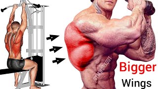 6 Exercise to Build Bigger Wings at Gym Workout