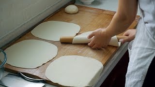 [Little fat in the northwest] Thousand-layer green onion pancake