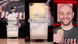 Low-ABV gin cocktail classic Tom Collins #shorts