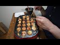 【car camping】a trip on japan make takoyaki under the cherry blossoms｜ 49 ｜ diy camper life