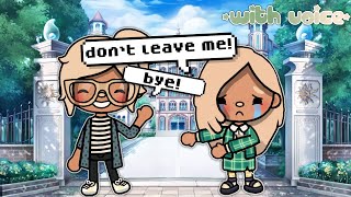 Going to BOARDING SCHOOL 🏫 😱 | *with voice* | Toca Boca Tiktok Roleplay | Not mine
