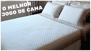 DEIXE A CAMA LINDA! JOGO DE CAMA QUEEN! Vida e Cor SETE PEÇAS Review