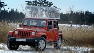 HOM-BOT SQUARE Extreme Challenge - Cleaning on an Off Road vehicle