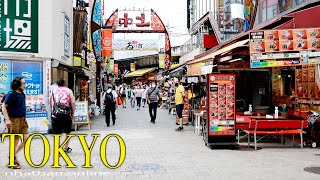 Japan Tokyo Ueno Okachimachi at summer - 東京上野   |  4K Japan Walk | #explorejapan #japan #4k