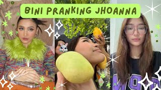 BINI Pranking Jhoanna [ENG SUB] | BINI VIDEOS