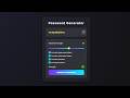 Build a Secure Password Generator 😱 | HTML CSS JavaScript Project