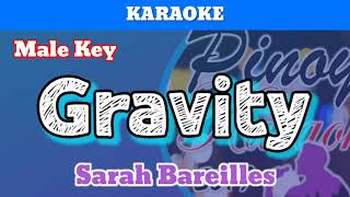 Gravity by Sarah Bareilles (Karaoke : Male Key)