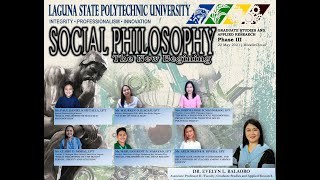 SOCIAL PHILOSOPHY: The New Beginning | Phase 3