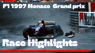 CHAOS In Monaco!| F1 1997 Monaco Grand Prix Extended Race Highlights