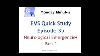 Central Nervous System | EMS Quick Study Help