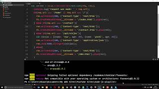 Node JS Tutorial for Beginners #22 Installing Nodemon