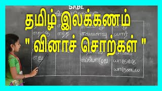 தமிழ்  வினாச் சொற்கள் -  Tamil Question Words  ( 20 )  { Question Tags }