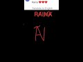 raina name logo viral trend logo