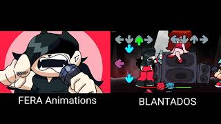FERA Animations - Blantados (FNF ANIMAL BUT DIFFERENT CHARACTERS SING IT 🎤)
