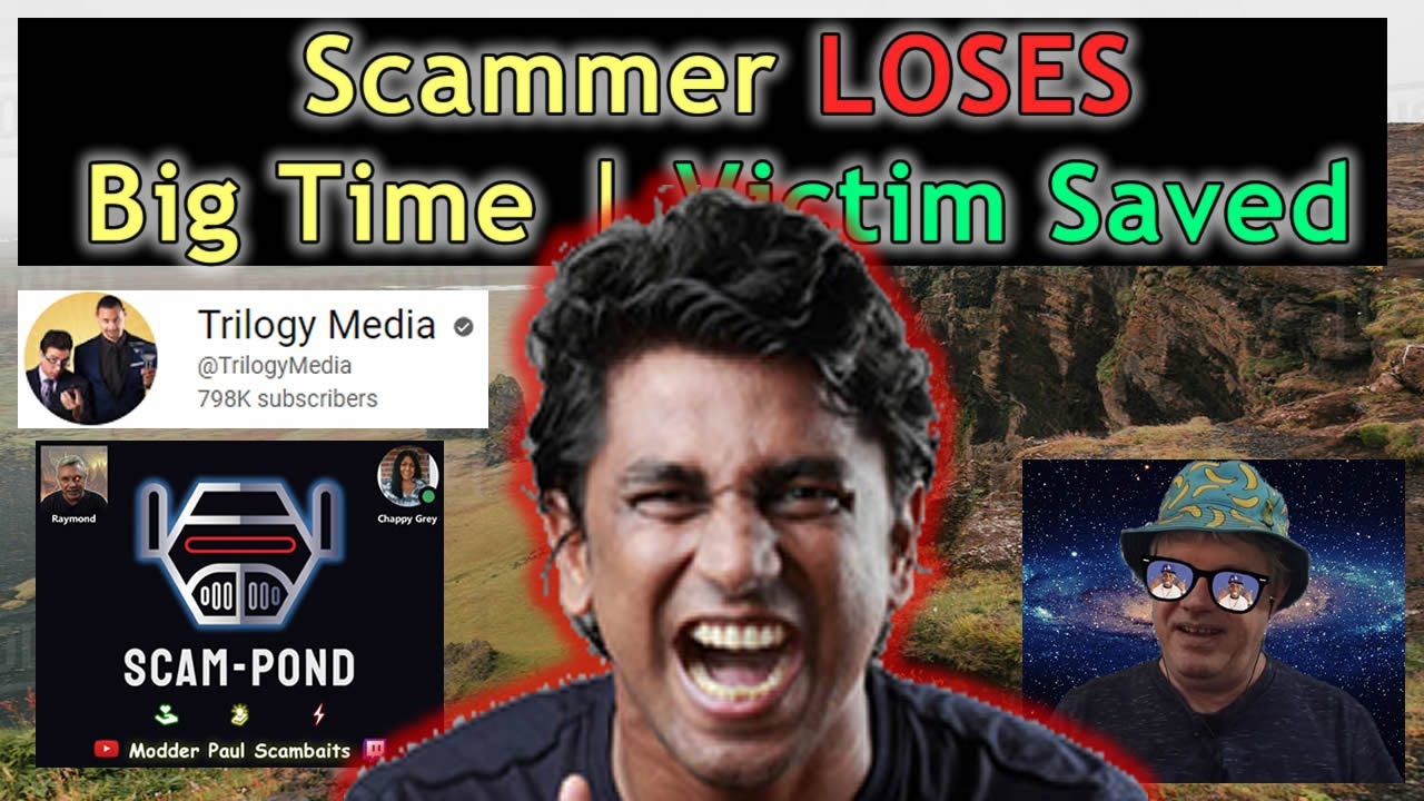 Scammer LOSES Big Time | Victim Saved - YouTube