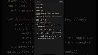 Pygame - Create Heart in python || Pygame python tutorial #python #pygamepython @RealCodeGuru
