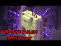 Minecraft Unusual End: The Endstone Golem Boss Fight ( 1.19.2 Mod )