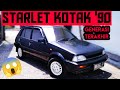 ISTIMEWA‼️Starlet 1.3 1990 | Review Garasi Sedan #mobilmurah #starko #starletkotak (Terjual)