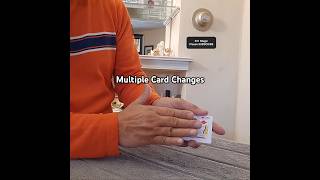 F21 Magic Trick 2836 - Multiple Card Changes #shorts #magic