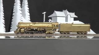 060623-HO Brass Model Train - WMC Westside SP / WP 4-8-4 GS-6 Steam Engine - 1975 Run