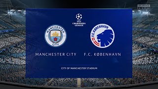 Manchester City vs Copenhagen | City of Manchester Stadium | 2022-23 UEFA Champions League | FIFA 23