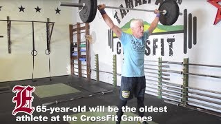 Clarke Holland prepped to be the oldest competitor in the CrossFit Games