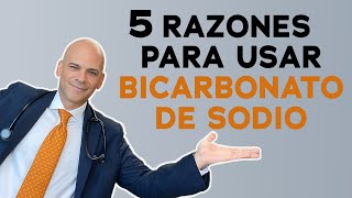 5 razones para usar BICARBONATO DE SODIO