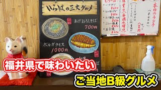 【福井県越前市ランチ】福井県で味わいたいご当地B級グルメ　いろは本店　【方言：ハイブリッド福井弁】