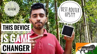 CUZOR 12V UPS | BEST ROUTER UPS IN INDIA | LONG TERM REVIEW | SETUP | WFH | TECH WITH WEEKEND FARMER