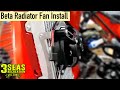 Dirtbike Cooling Fan Kit & Radiator Brace Install Video! 2022 Beta 300 Race Edition 2-Stroke