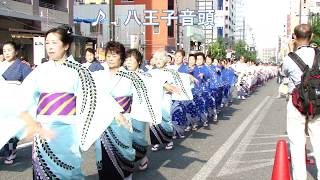 市制100周年記念八王子まつり2017／民謡流し ~太陽おどり 八王子音頭 おりゃせ節~