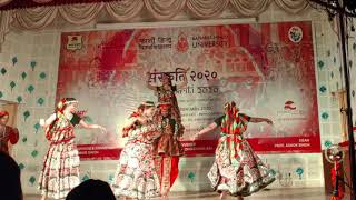 BHU ARTS FACULTY Dance Performance | SANSKRITI-2020 | Rajasthani Folk Dance | DKV FILMS