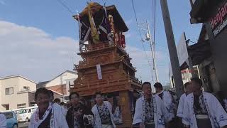 令和5年　伊曽乃神社祭礼　16日　八丁屋台④