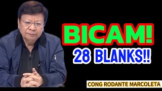 BICAM 28 BLANKS/HOUSE OF REPRESENTATIVES AT DBM ANG SALARIN? -CONG RODANTE MARCOLETA