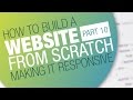 How to Create a Website - Complete workflow | Part 10: Making it responsive