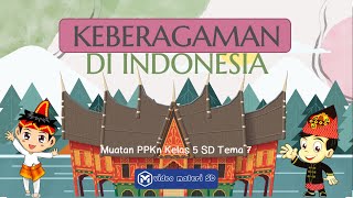 KELAS 5 | TEMA 7  | PPKN | KEBERAGAMAN BUDAYA DI INDONESIA | SEMESTER 2