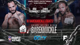 BYB 7  Individual Fight Fernandez vs Cornelius BYB Extreme Bare Knuckle Fighting Series