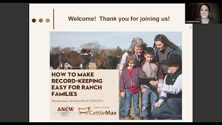 How to Make Record-Keeping Easy for Ranch Families Webinar with CattleMax