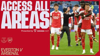 ACCESS ALL AREAS | Everton vs Arsenal (0-1) | Trossard's goal, supporters, interviews, unseen angles