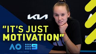Elena Rybakina looking forward after Grand Slam final loss: Press conference | Wide World of Sports