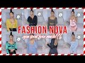 HUGE HOLIDAY SEASON FASHION NOVA HAUL | VLOGMAS DAY 1