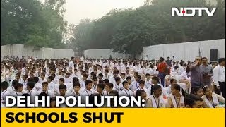 Public Health Emergency Declared In Delhi, Schools Shut Till Tuesday