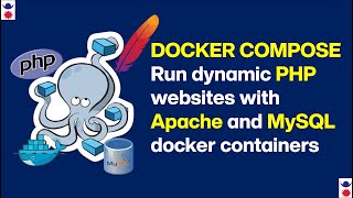 Docker compose running PHP Websites using Docker Containers with PHP Apache and MySQL #नेपालटेक