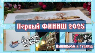 Вышивальная двухнеделька❄ФИНИШ❄Продвижения❄Немного Ирландии    #вышивка #flosstube #вышивкакрестиком