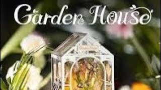 Rolife Garden house book nook build and review